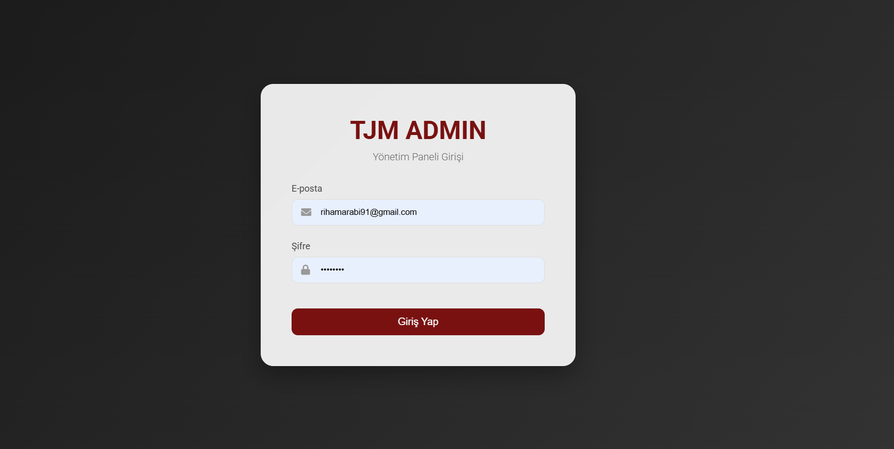 TJM Dashboard image 1