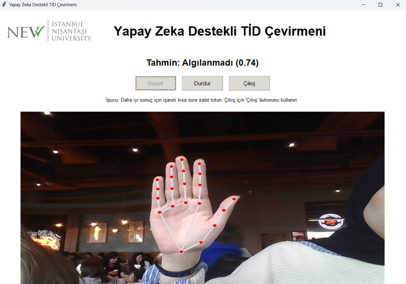Turkish Sign Language Translator image 1